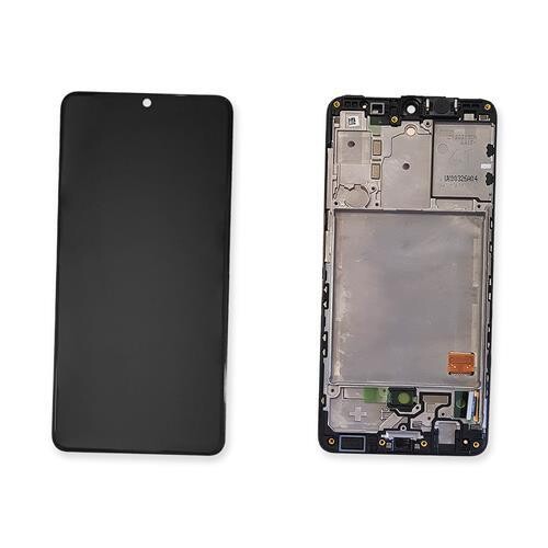 DISPLAY SAMSUNG A41 - A415 NERO -  FRAME SERVICE PACK