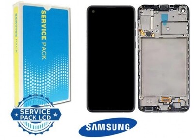 DISPLAY SAMSUNG A21S - A217 NERO - SERVICE PACK