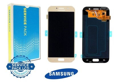 DISPLAY SAMSUNG A5 2017 - A520 GOLD - SERVICE PACK