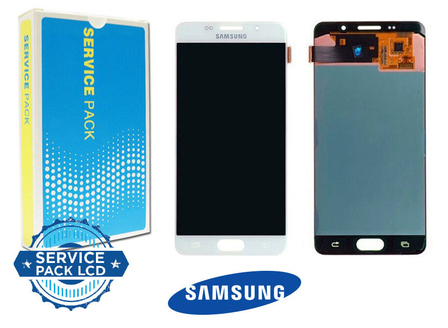 DISPLAY SAMSUNG A5 2016 - A510 BIANCO  - SERVICE PACK