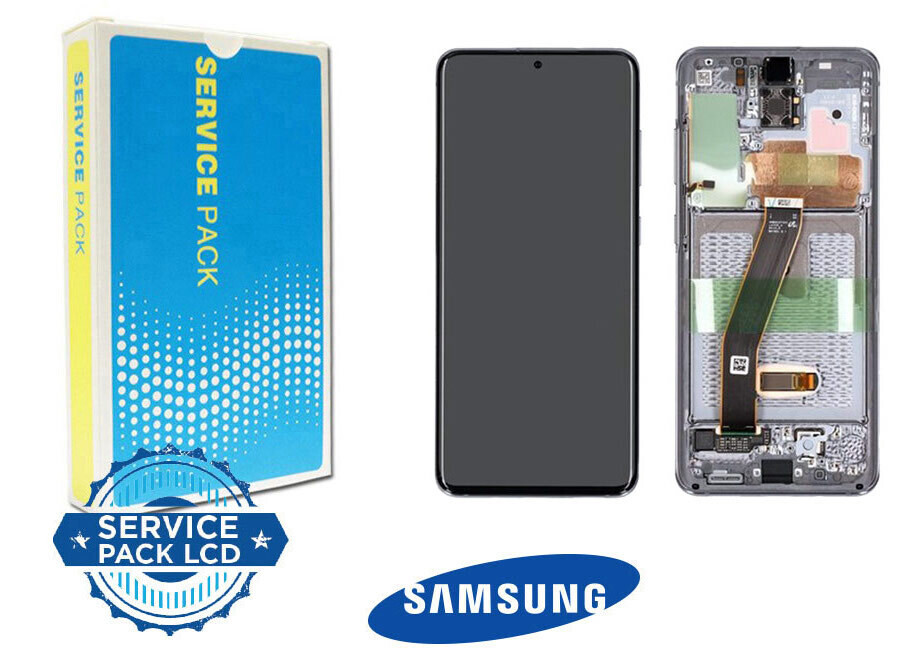 DISPLAY SAMSUNG S20 - G980 / 981  NERO - SERVICE PACK