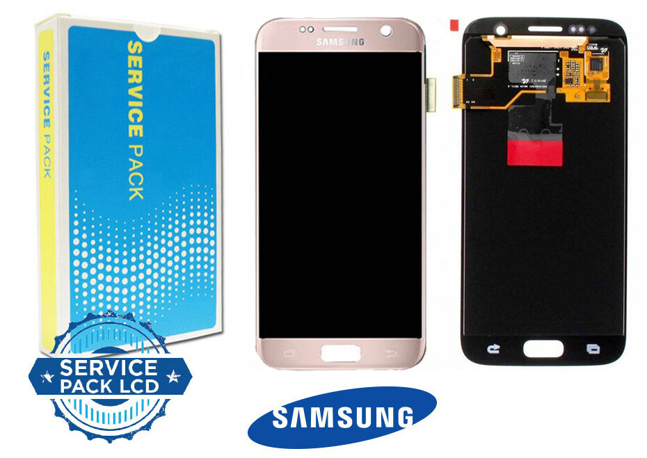DISPLAY SAMSUNG S7 - G930 ROSA - SERVICE PACK