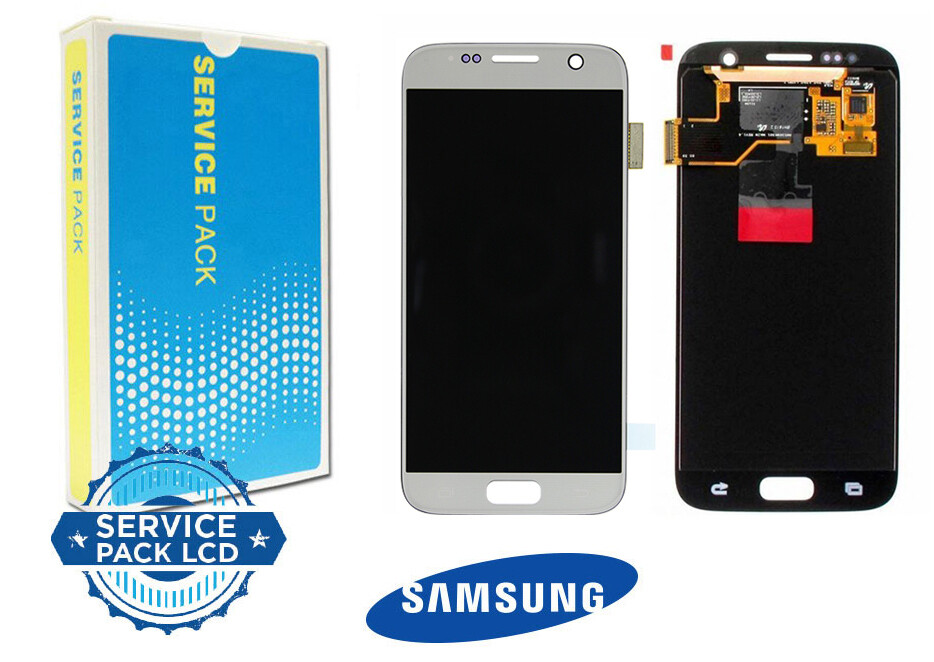 DISPLAY SAMSUNG S7 - G930 SILVER - SERVICE PACK