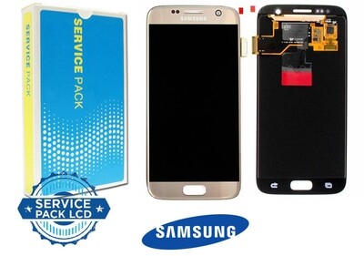 DISPLAY SAMSUNG S7 - G930 GOLD - SERVICE PACK