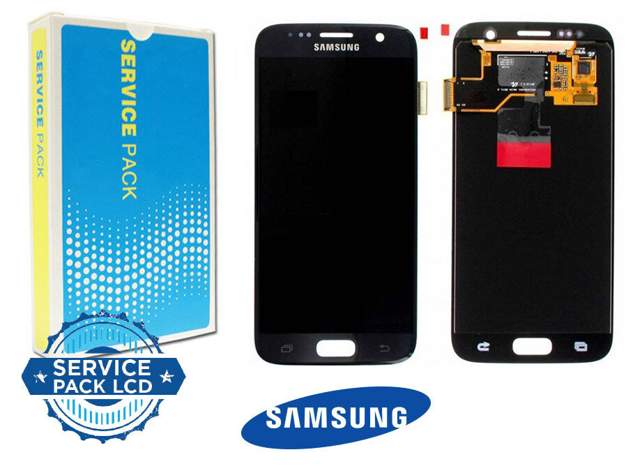 DISPLAY SAMSUNG S7 - G930 NERO - SERVICE PACK