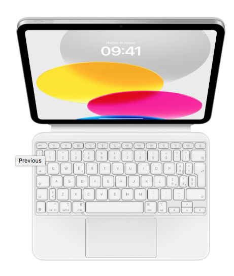 Magic Keyboard Folio per iPad (10th generazione) - Italiano