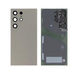 BACK COVER SAMSUNG S24 ULTRA S928 TITANIUM GREY GRIGIO ORIGINALE SCOCCA POSTERIORE