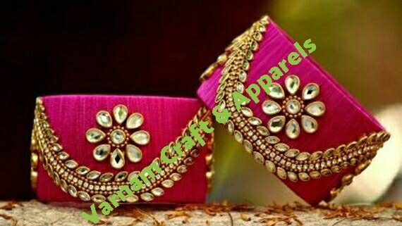 Silk Thread KADA Bangle