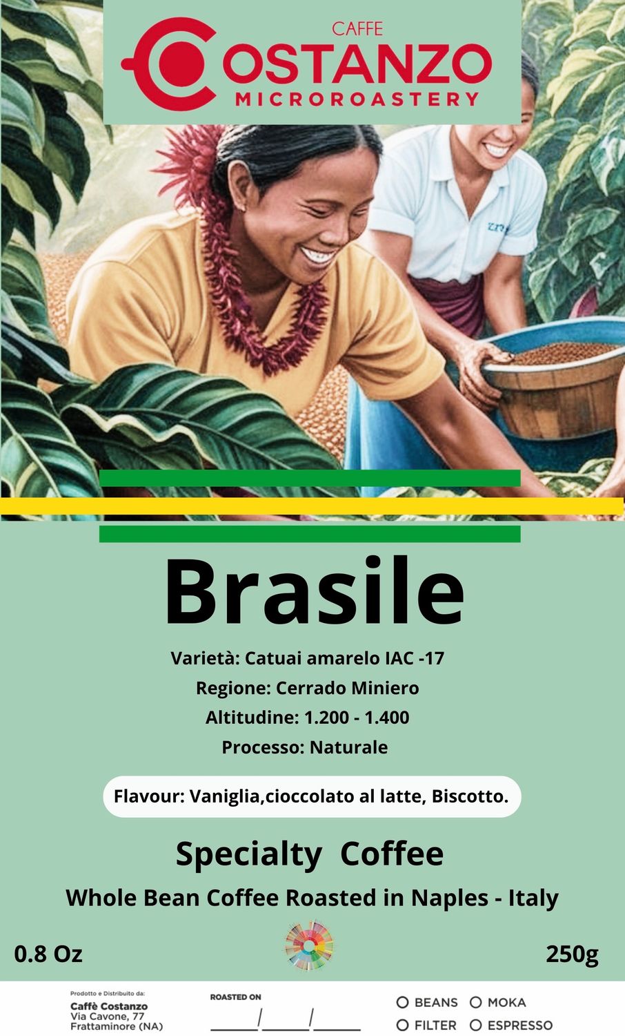 Caffè Brasile Catuai arnarelo IAC - 17