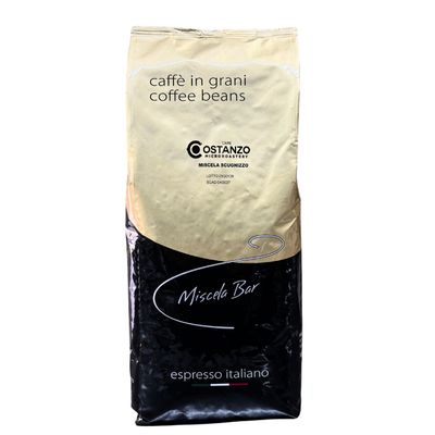 CAFFÈ COSTANZO IN GRANI, MISCELA SCUGNIZZO.