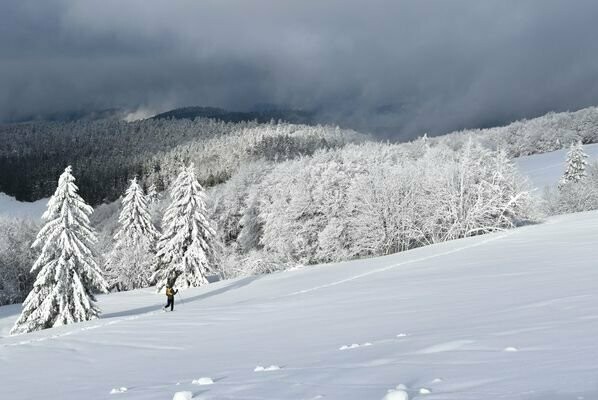 Sortie Neige Plateau Beille