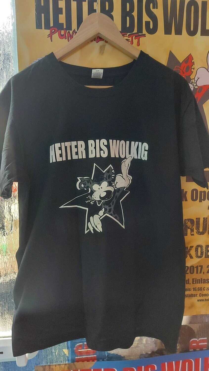 T-Shirt "Heiter bis Wolkig" XL