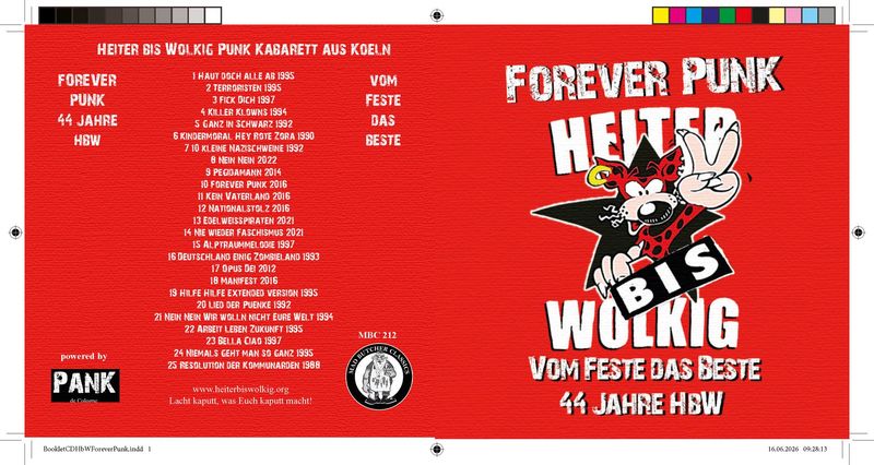 Forever Punk CD (2026) - Vom Feste das Beste (Best Of CD)