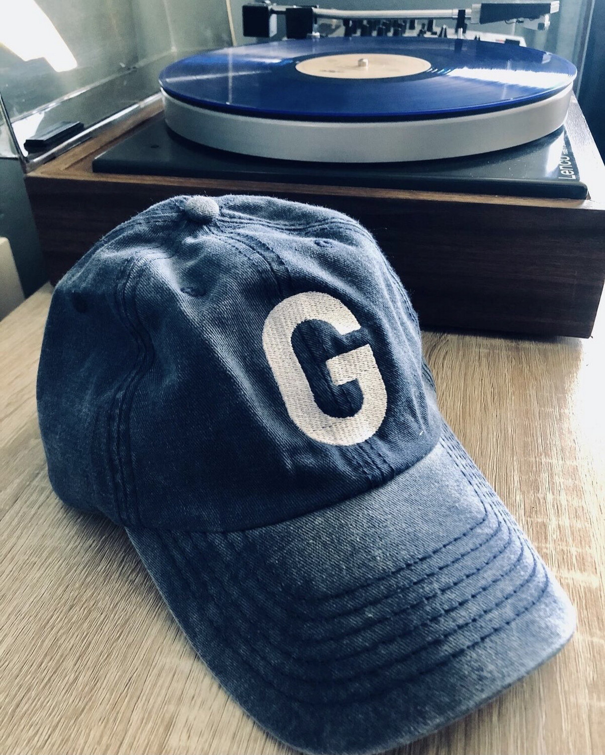 Blue Gent. Washed Cap