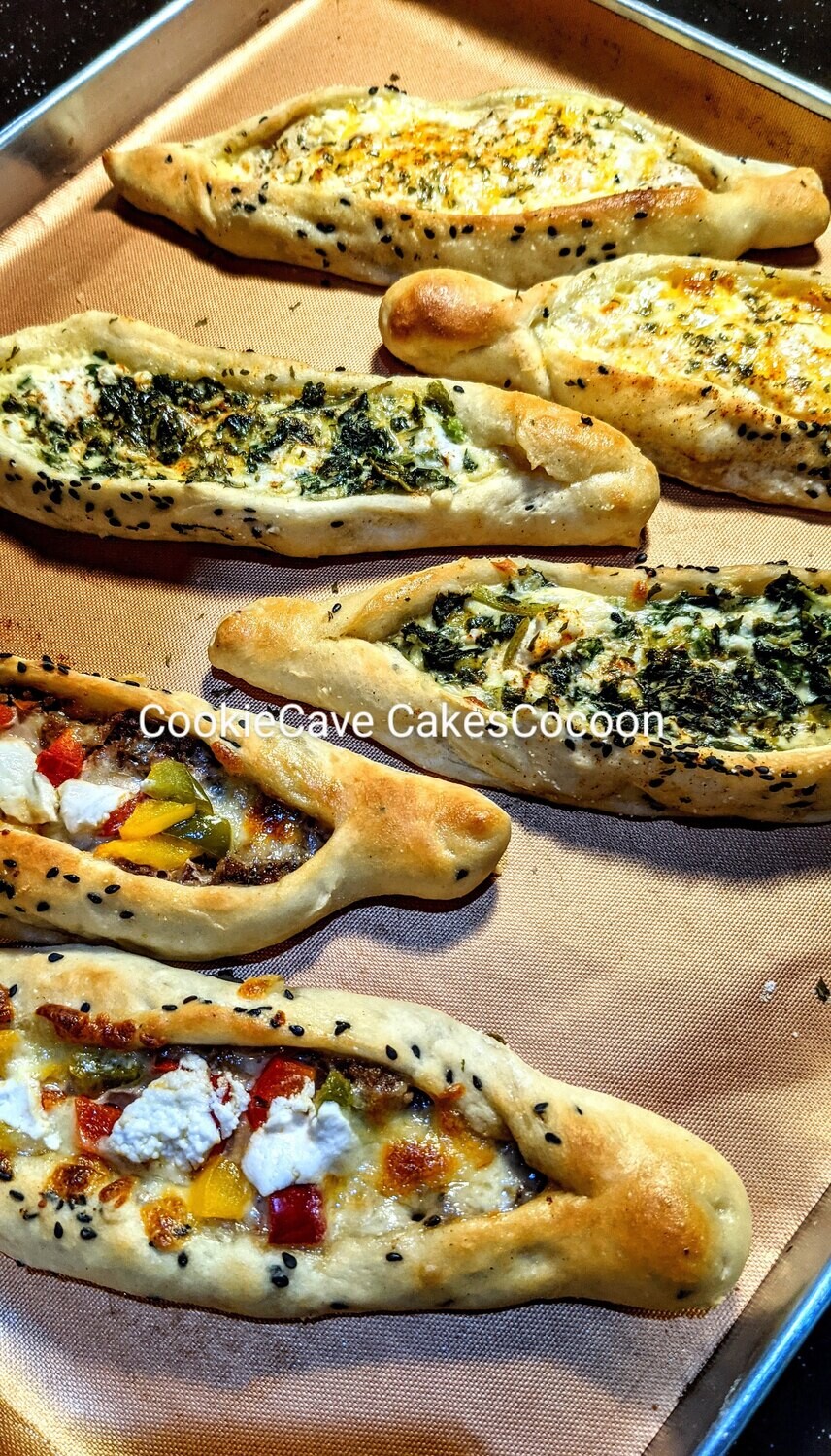 PIDEs (Flat Breads) 3/4/5 pcs