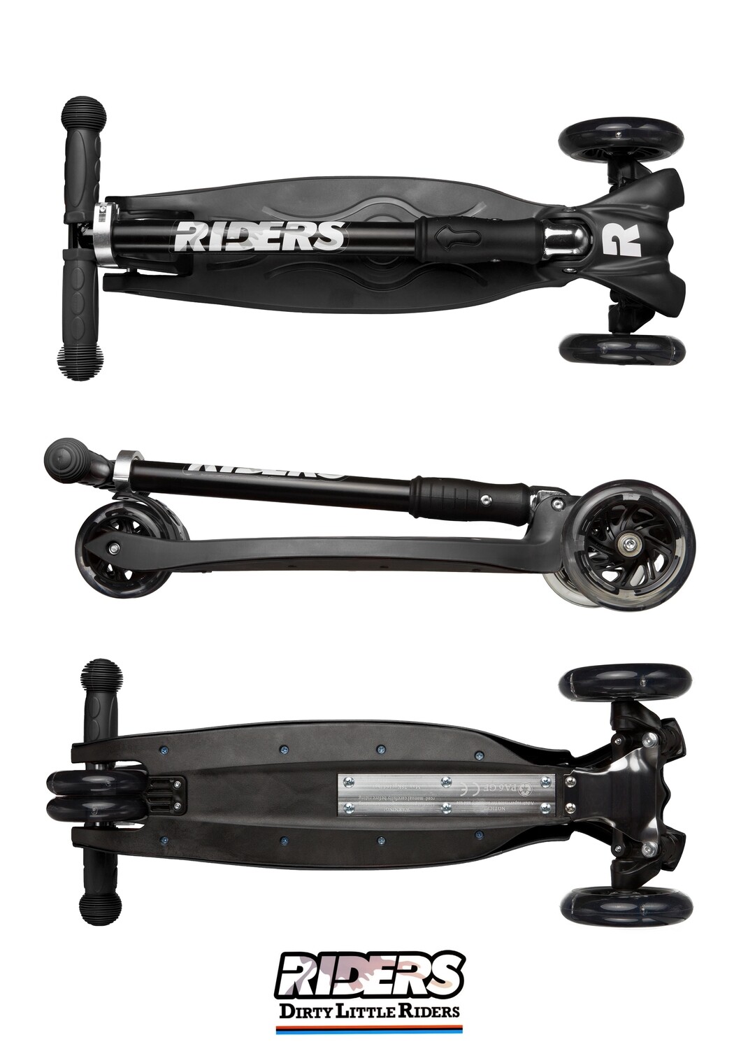 DLR ライダーズ　スクーター　ブラック