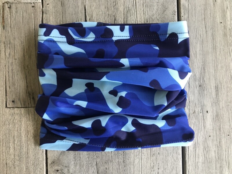 DLR ウィンターチューブ子供用Sサイズ　ブルーカモ