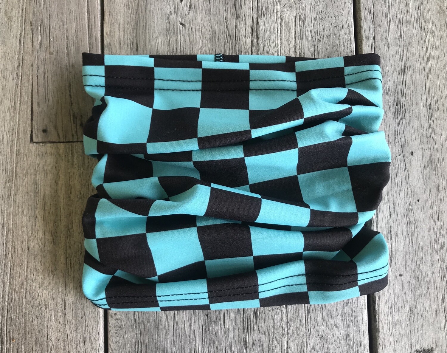 DLR オールシーズンチューブ子供用Sサイズ　グリーンチェッカー