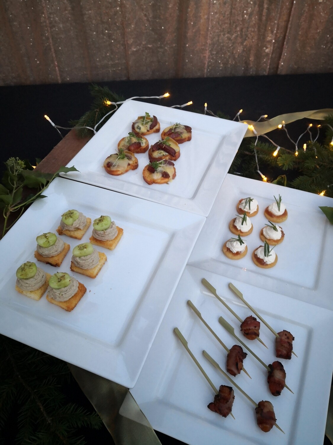 Yuletide Canapes