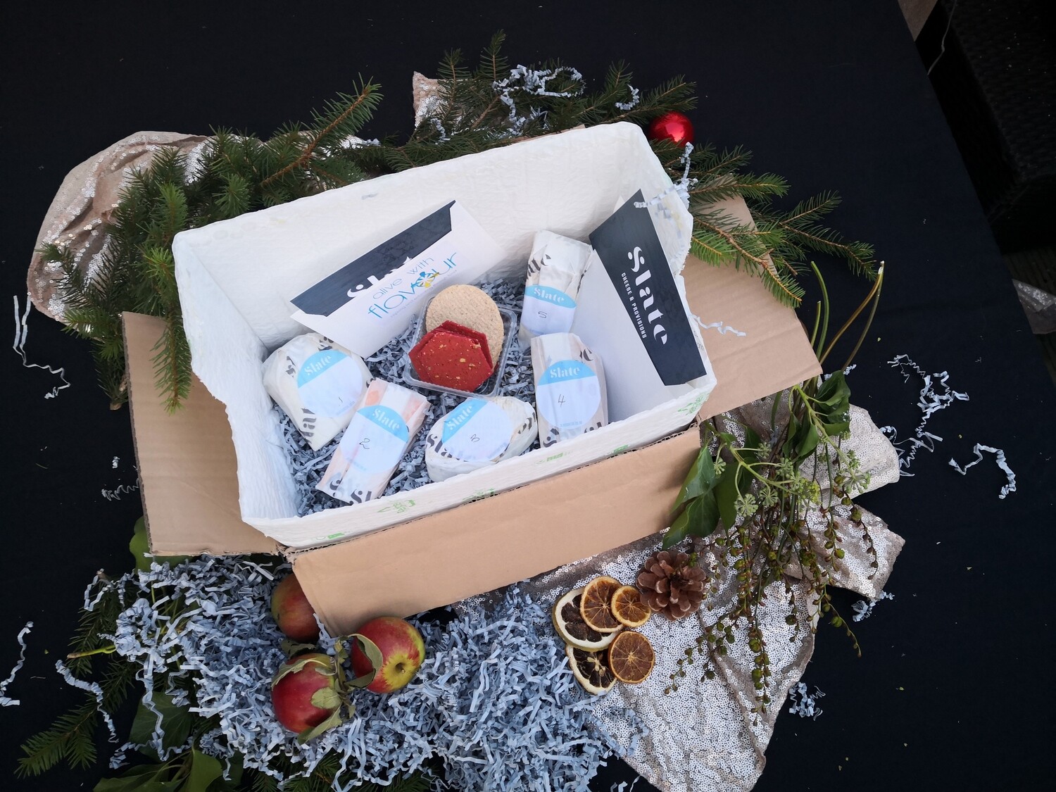 Slate Cheese Tasting Box