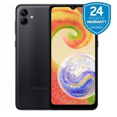 Samsung Galaxy A04, 6.5&quot;, 64GB + 4GB RAM (Dual SIM), 50MP, 5000mAh,Black