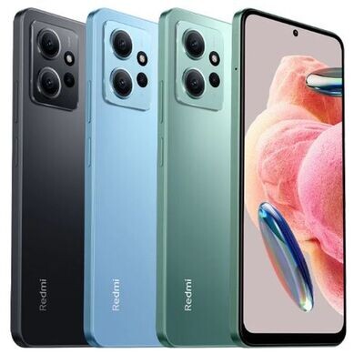 XIAOMI Redmi Note 12, 6.67&#39;&#39; , 4GB+128GB, 50MP, Dual Sim, 33W Fast Charge-Onyx Gray