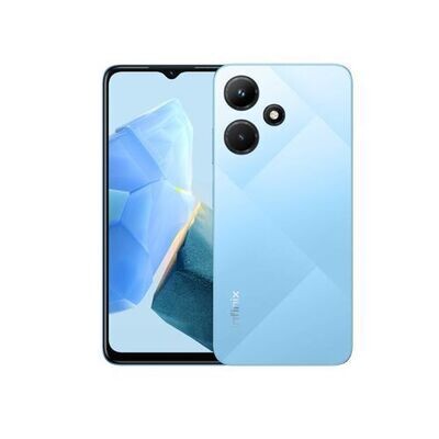 Infinix Hot 30i,6.6&quot;,128GB+4GB(Extendable To 8GB)RAM,5000mAh,(DUAL SIM),4G-Glacier Blue
