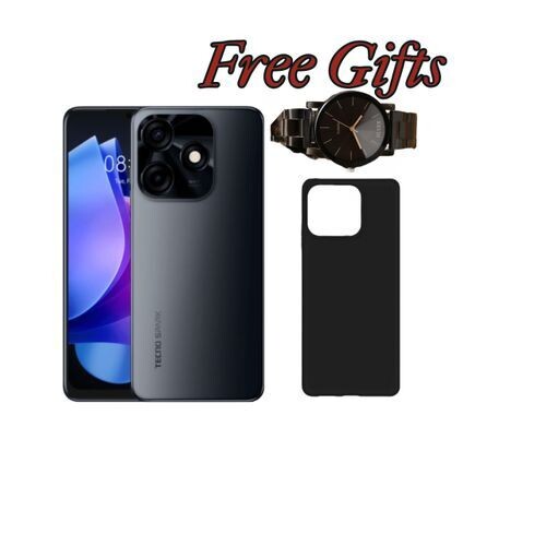 Tecno Spark 10C 128GB+8GB RAM//Dual SIM// 5000mAh//Free Cover &amp; Watch