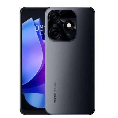 Tecno Spark 10c, 6.6&quot;, 128GB+ 8GBRAM(Extended Upto 16GB),Dual SIM,5000mAh, Meta Black