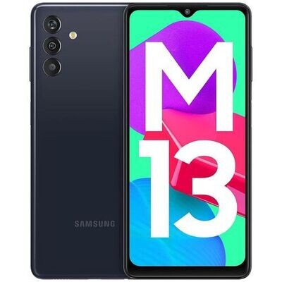 Samsung Galaxy M13, 6.6&quot; 128GB + 6GB RAM (Dual SIM), 5000mAh, 4G, Midnight Blue