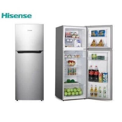 Hisense RD-16DR4SA 116L Double Door Fridge – Silver