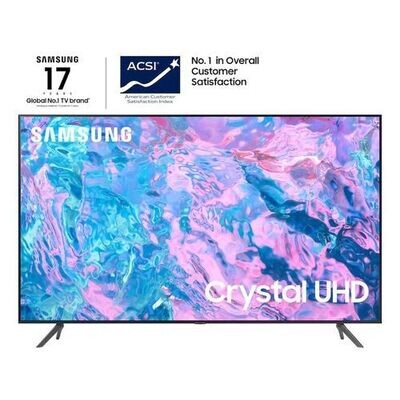 Samsung 50CU8000, 50 Inch Crystal UHD 4K Smart TV (2023) - Black