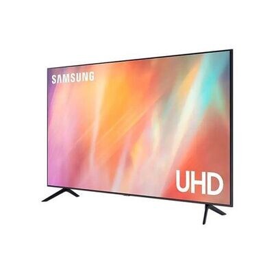 Samsung 50AU7000, 50 INCH 4K UHD Smart TV, Youtube, Netflix-Black