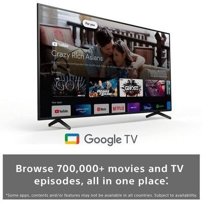 Sony 43" 4K ULTRA HD 2022 LATEST Google TV,VOICE REMOTE,PLAYSTORE-43X75K