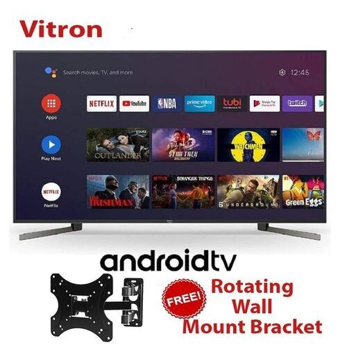 Vitron 50&quot; Inch Television Frameless 4KUHD Android TV
