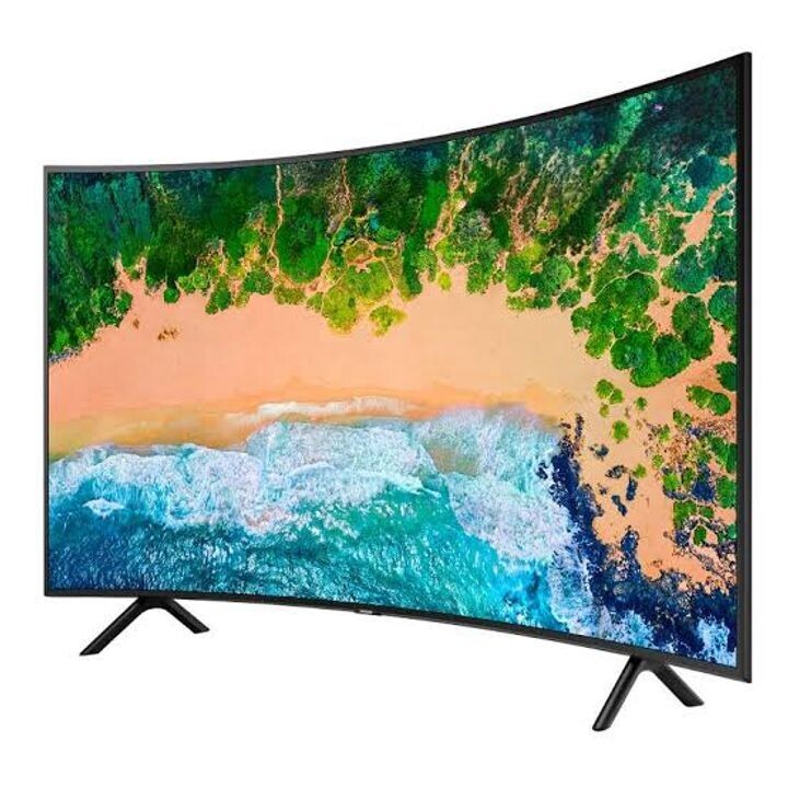 Vision Plus 43 Inch Smart Curved Led Tv + Free Gifts Black M