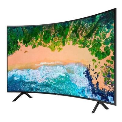 Vision Plus 43 Inch Smart Curved Led Tv + Free Gifts Black M