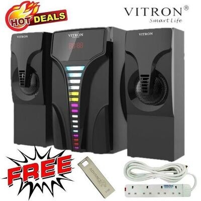 Vitron V5204 Sub Woofer SystemBT+Free 8GB Flash+4 Way Ext