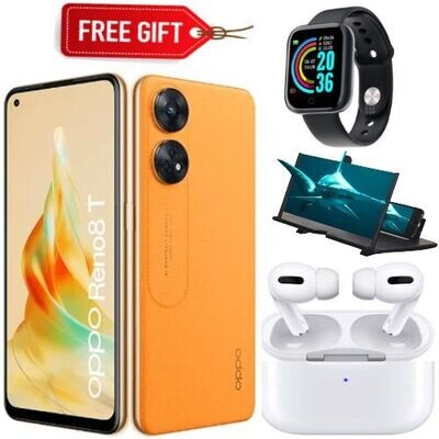 Oppo Reno 8 T, 4G, 6.43', 8GB + 256GB, 100MP (Dual Sim) 5000mAh + FREEBIES