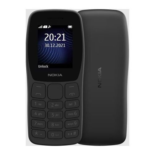 Nokia 105 Africa Edition - 1.77&quot; - Wireless FM Radio -  800mAh - Black