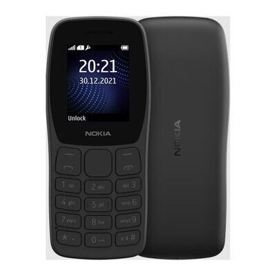 Nokia 105 Africa Edition - 1.77&quot; - Wireless FM Radio -  800mAh - Black