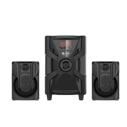 Amtec AM-017-2.1 Speaker System 3000WATTS PMPO-BLACK