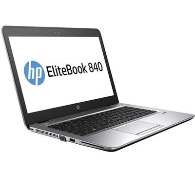 [Core i5+8gb+256gb+14''] Refurbished Hp Elitebook 840 G3 Laptop Intel Core i5 6th Gen 8GB 256GB SSD Backlit Keyboard 14" Notebook Windows 10 Office Silver 14 inch