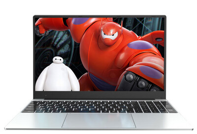 15.6inch Narrow Bezel laptop Intel i5 i7 Core 8g Ram 128/1024g ssd Ultra-thin light laptops notebook sliver i7 cpu+8G+128G SSD