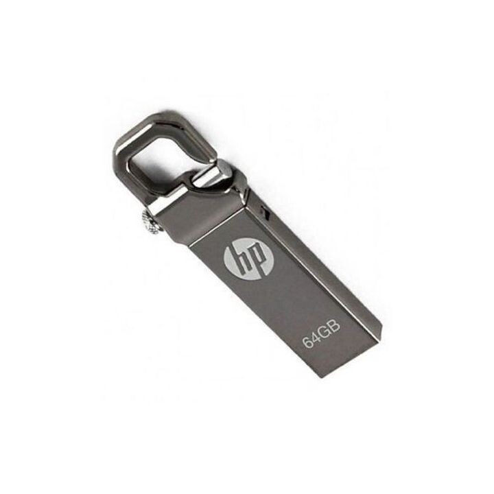 HP V250W Flash Disk With Clip - - Silver Silver M