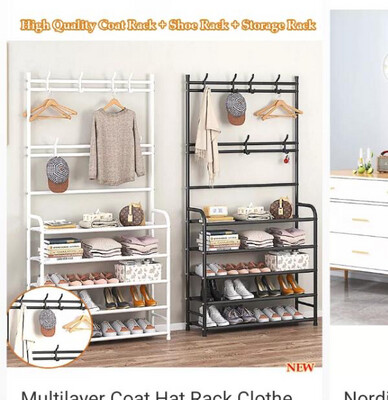 Multi functional shoe and Cloth Rack