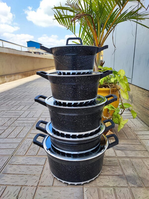10pcs Granite cookware