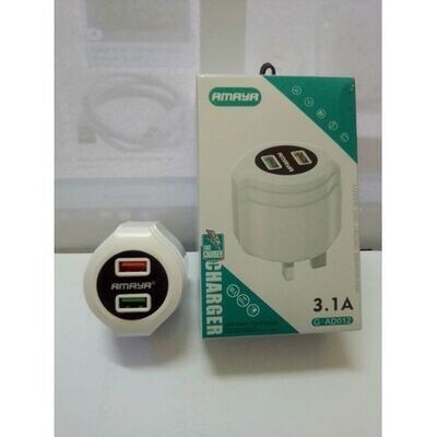 Amaya 3.1A Adapter Charger