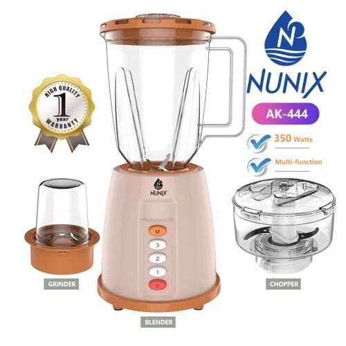 Nunix 3 In 1 Blender, Grinder &amp; Chopper
