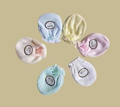 Warm cotton baby mittens